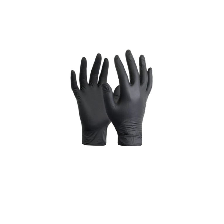 black med nitrile gloves c