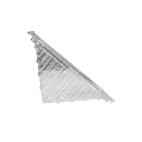 RFP Hinged Sandwich Wedge - 7.3" x 3.6" x 2.8", Pactiv, Case