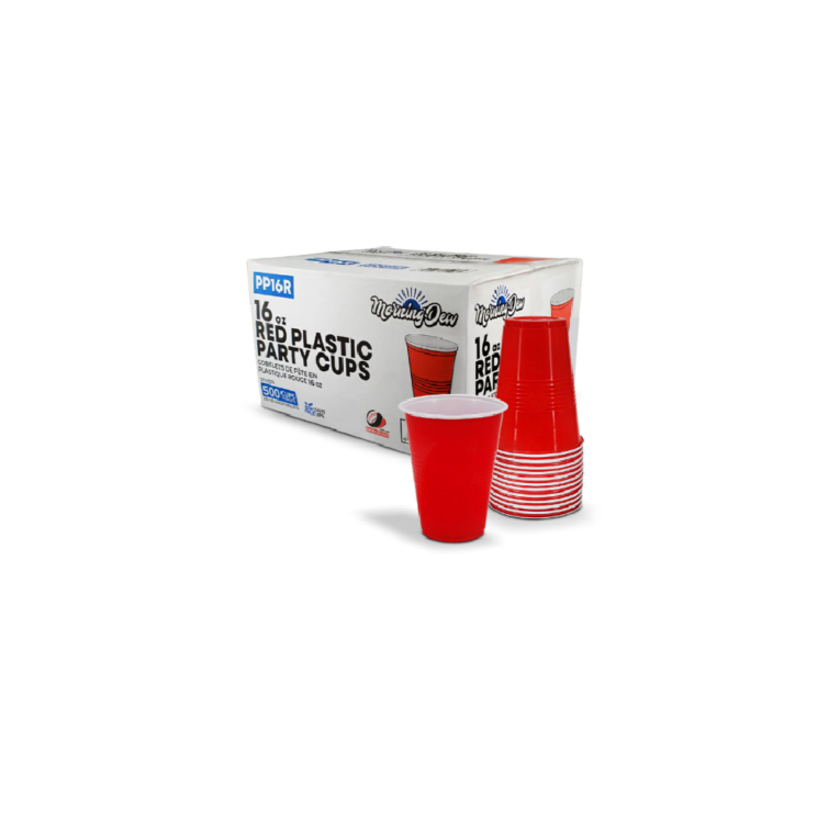 red plastic cup a