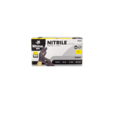 Small Black Nitrile Gloves - Rhino
